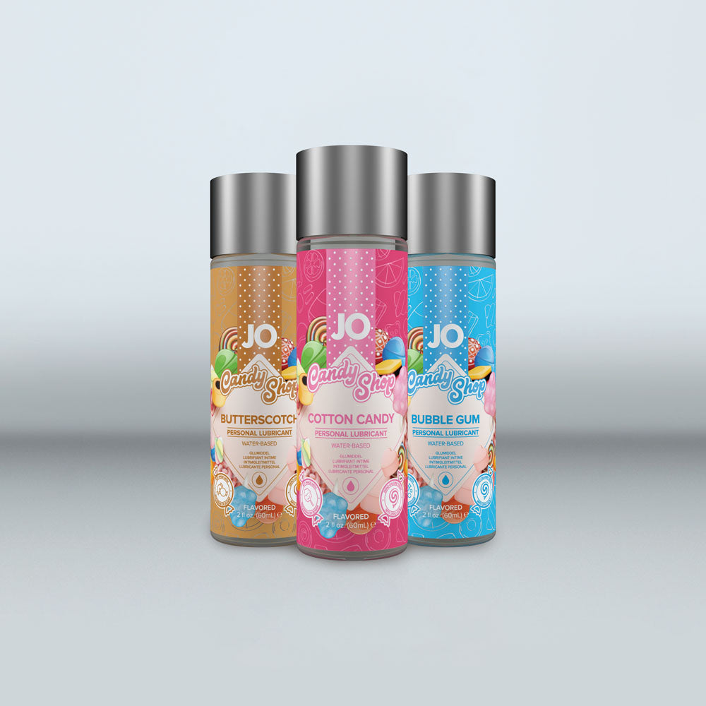 JO Candy Shop Butterscotch Lube - 60 mL - Butterscotch Flavoured Water Based Lubricant - 60 ml Bottle