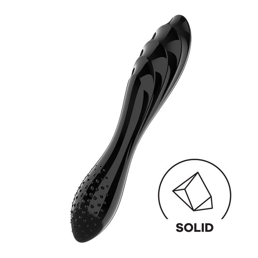 Satisfyer Dazzling Crystal 1 - - Glass Double Ended Dildo