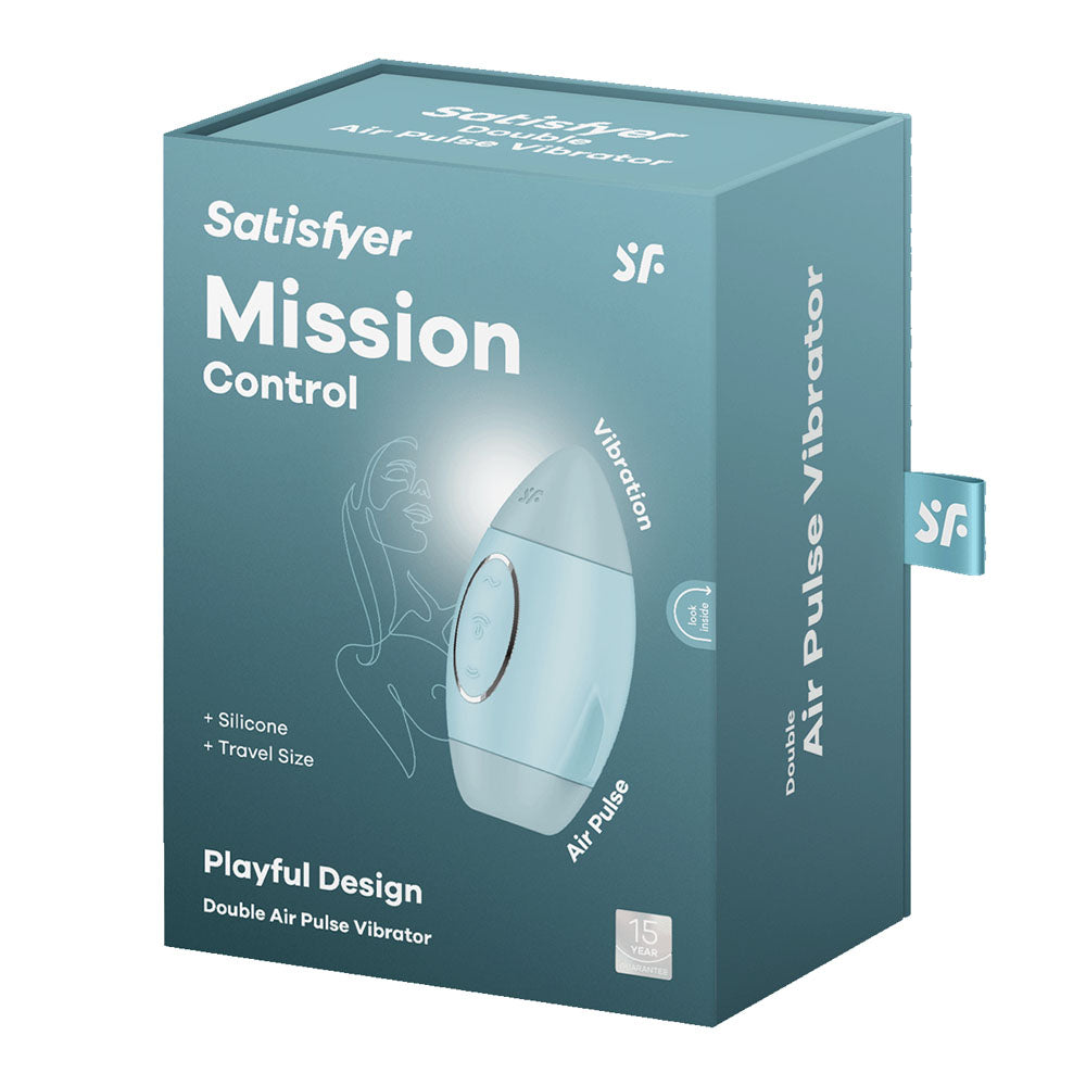 Satisfyer Mission Control - - USB Rechargeable Vibrating Air Pulse Stimulator