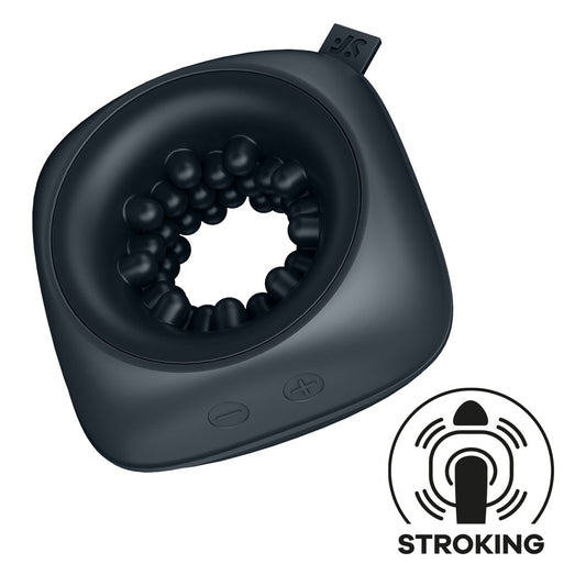 Satisfyer Ring Stroker - USB Rechargeable Vibrating Masturbator
