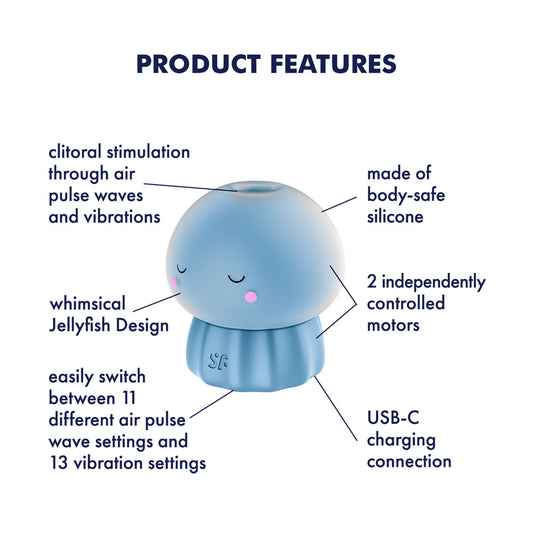 Satisfyer Jelly-cious - USB Rechargeable Air Pulse Stimulator
