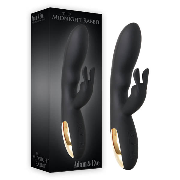 Adam & Eve The Midnight Rabbit - 20.3 cm (8'') Rabbit Vibrator
