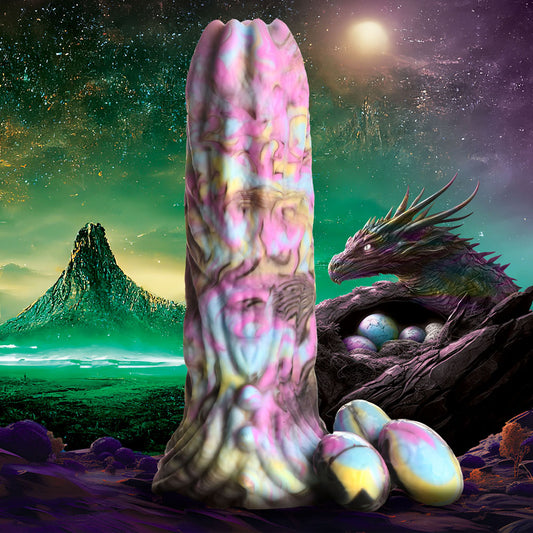 Creature Cocks Dragon Spawn - Multi- 18.5 cm Ovipositor Fantasy Dildo