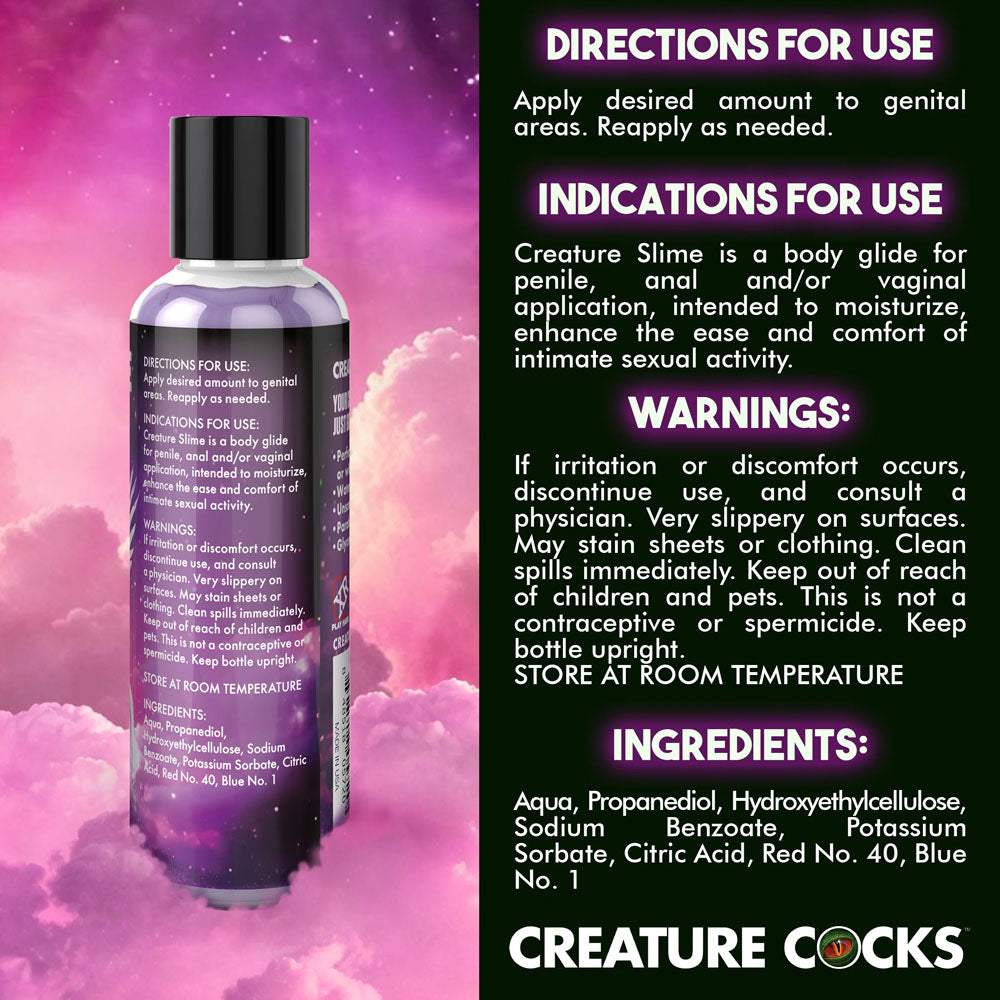 Creature Slime by Creature Cocks - Slime - Water Based Lubricant - 118 ml Bottle