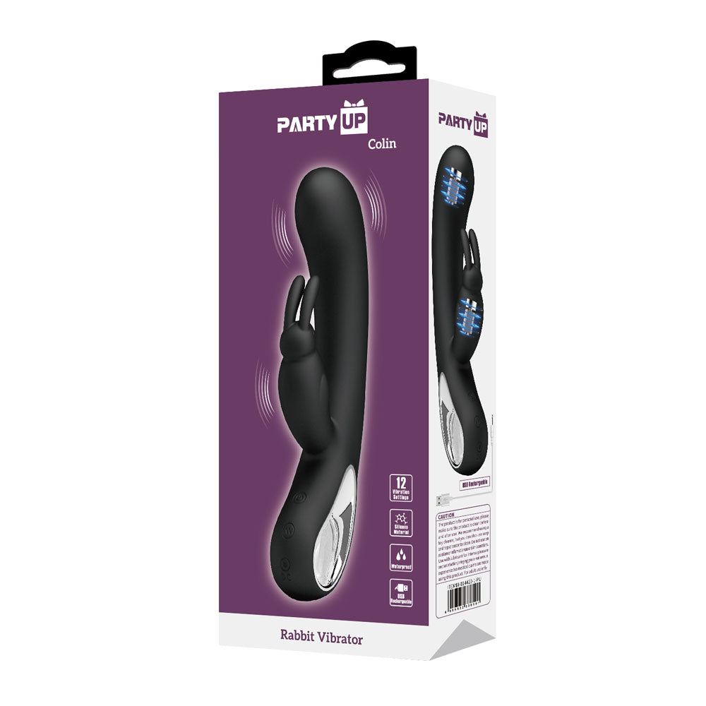 Party Up COLIN Rabbit Vibe - - 21 cm USB Rechargeable Rabbit Vibrator