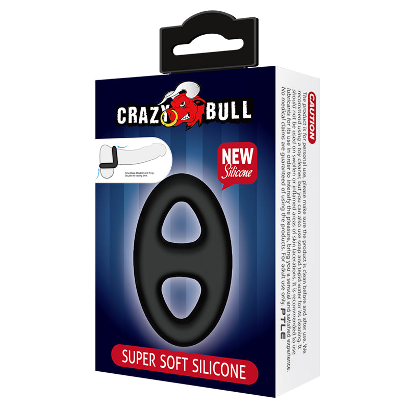 CRAZY BULL Oval Cock & Ball Ring - Cock & Ball Ring