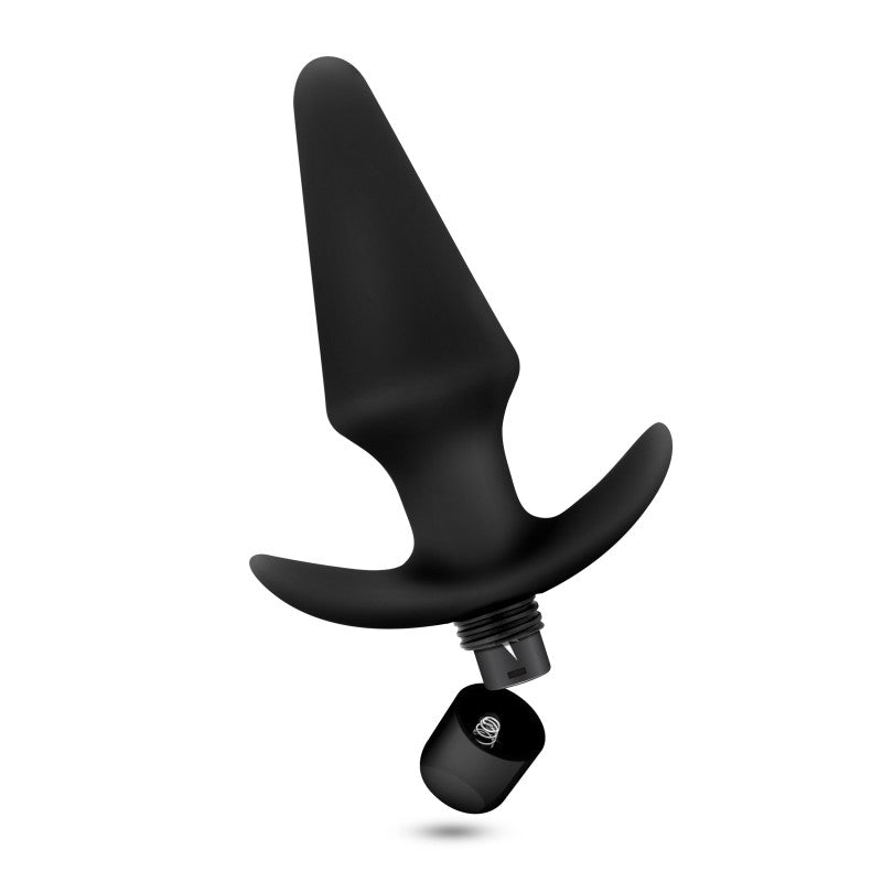 Anal Adventures Platinum Vibrating Plug - 12.7 cm (5'') Vibrating Butt Plug