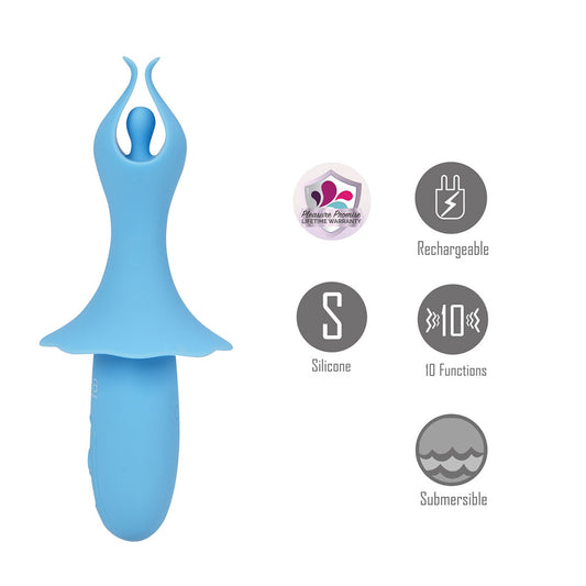 Maia SIENNA - - 15.2 cm USB Rechargeable Fluttering Bullet