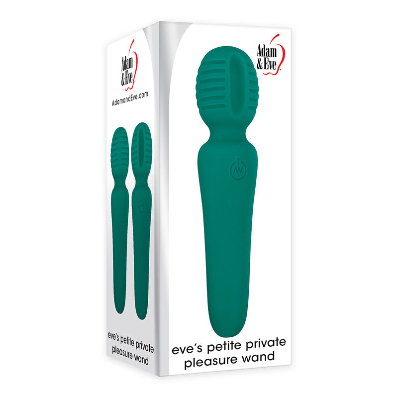 Adam & Eve Petite Private Pleasure Wand - 14.8 cm USB Rechargeable Massager Wand