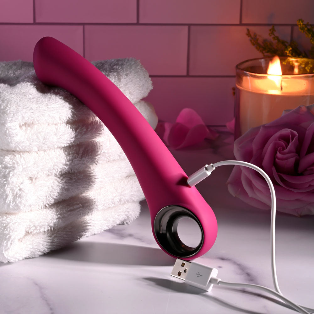 Evolved PLEASURE CURVE - 19 cm USB Rechargeable Vibrator