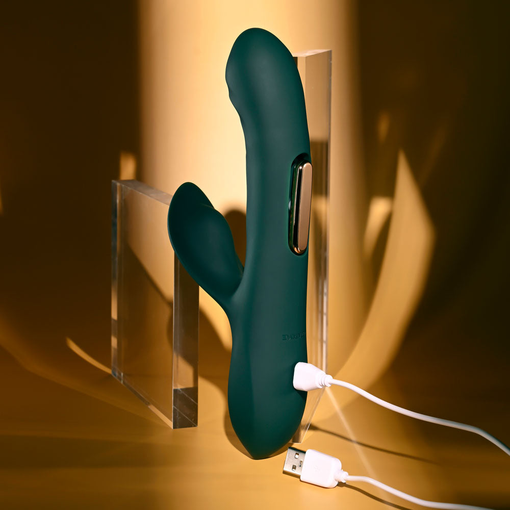 Evolved HEART OF GOLD - USB Rechargeable Rabbit Vibrator