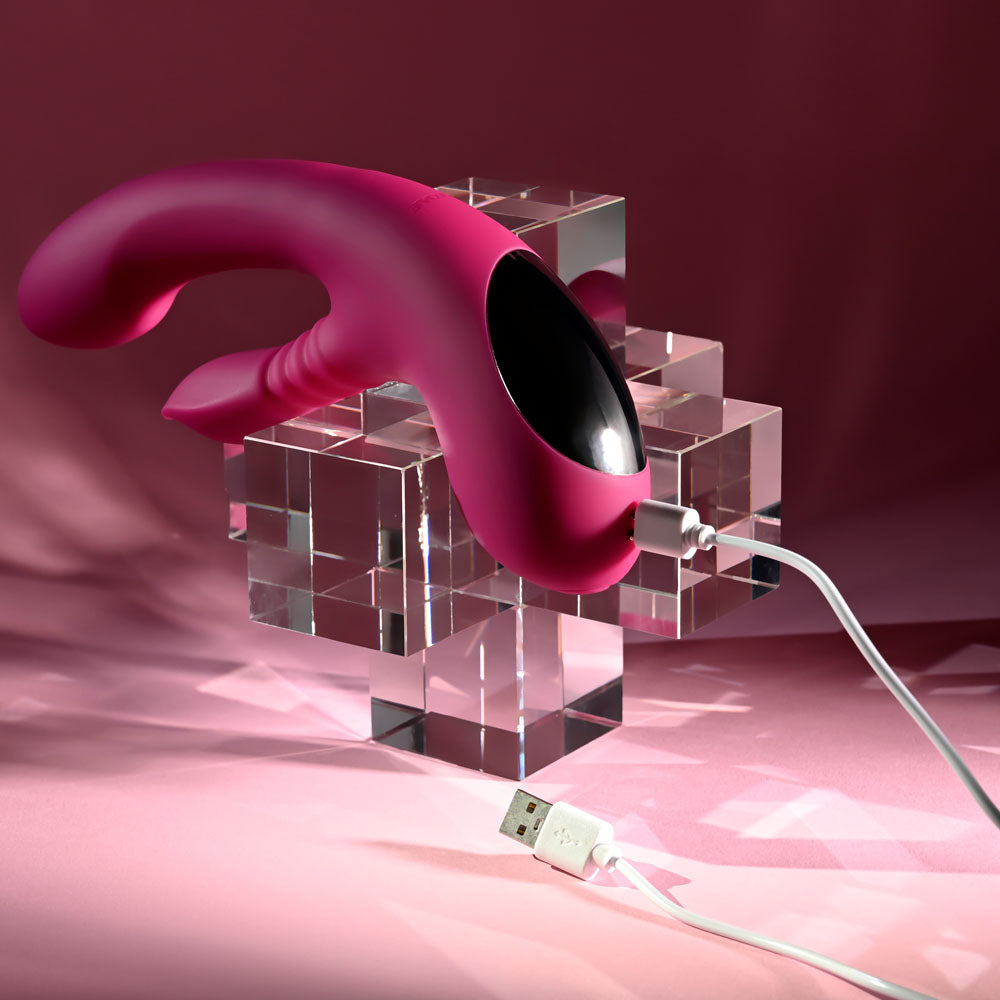 Evolved GENTLE PERSUASION - 20 cm USB Rechargeable Rabbit Vibrator