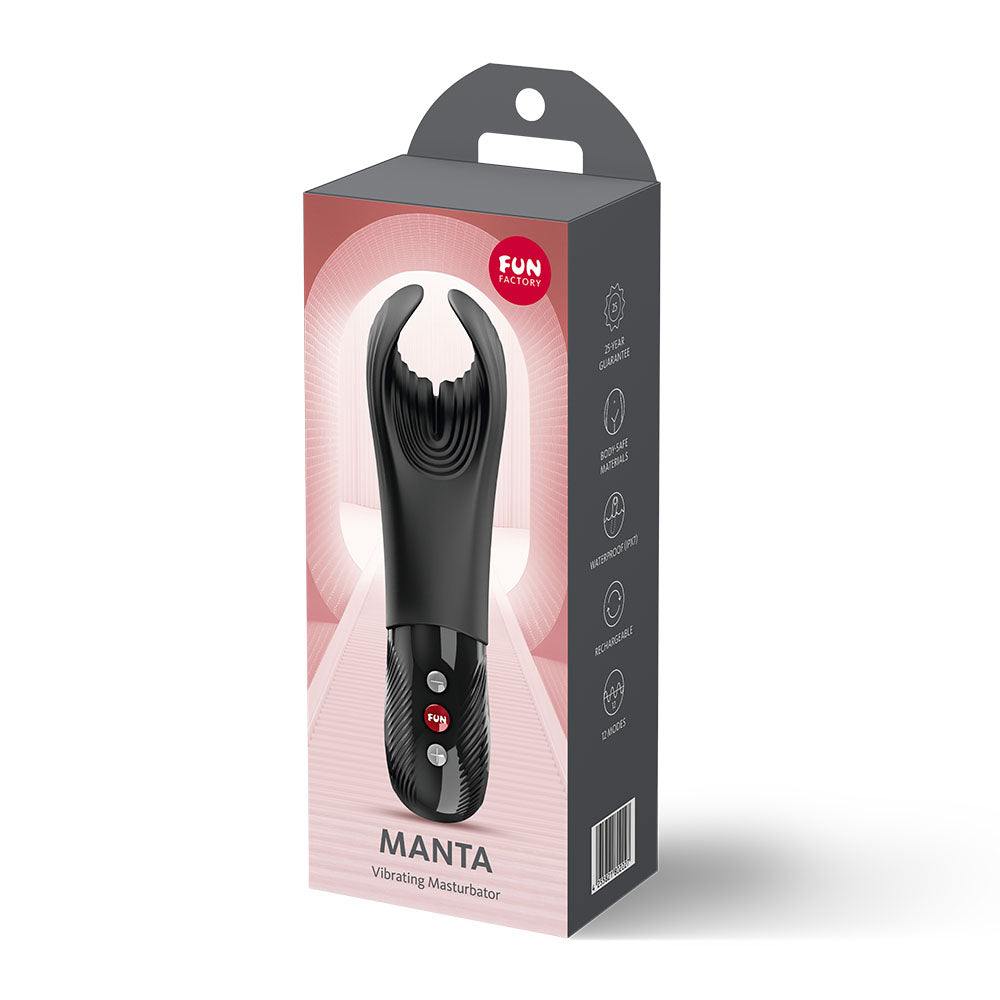 Fun Factory MANTA - USB-C Rechargeable Unisex Vibrator