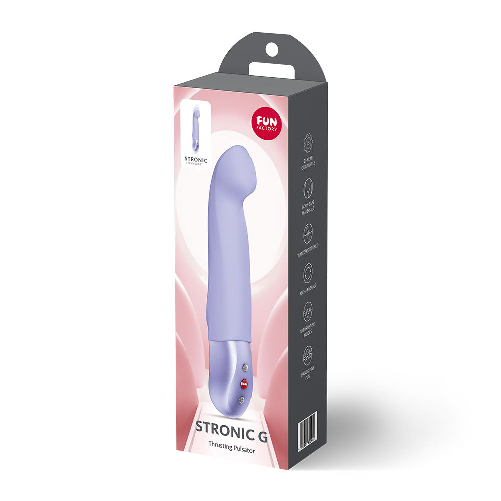 Fun Factory STRONIC G - 20.8 cm USB-C Rechargeable Thrusting Vibrator