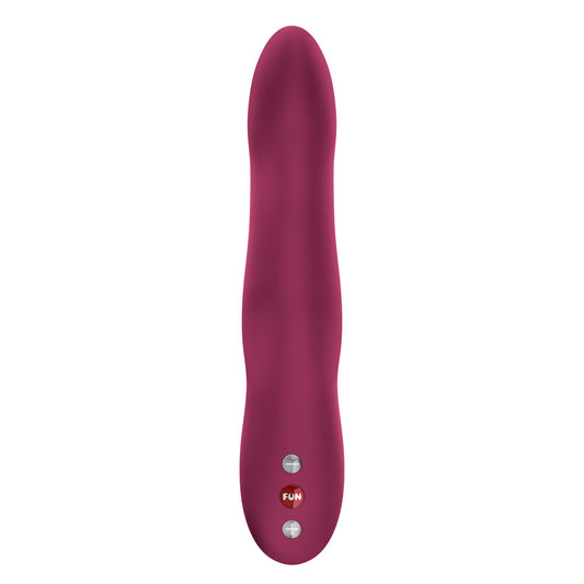 Fun Factory STRONIC WAVE Wine - Wine USB-C Rechargeable Thrusting Vibrator