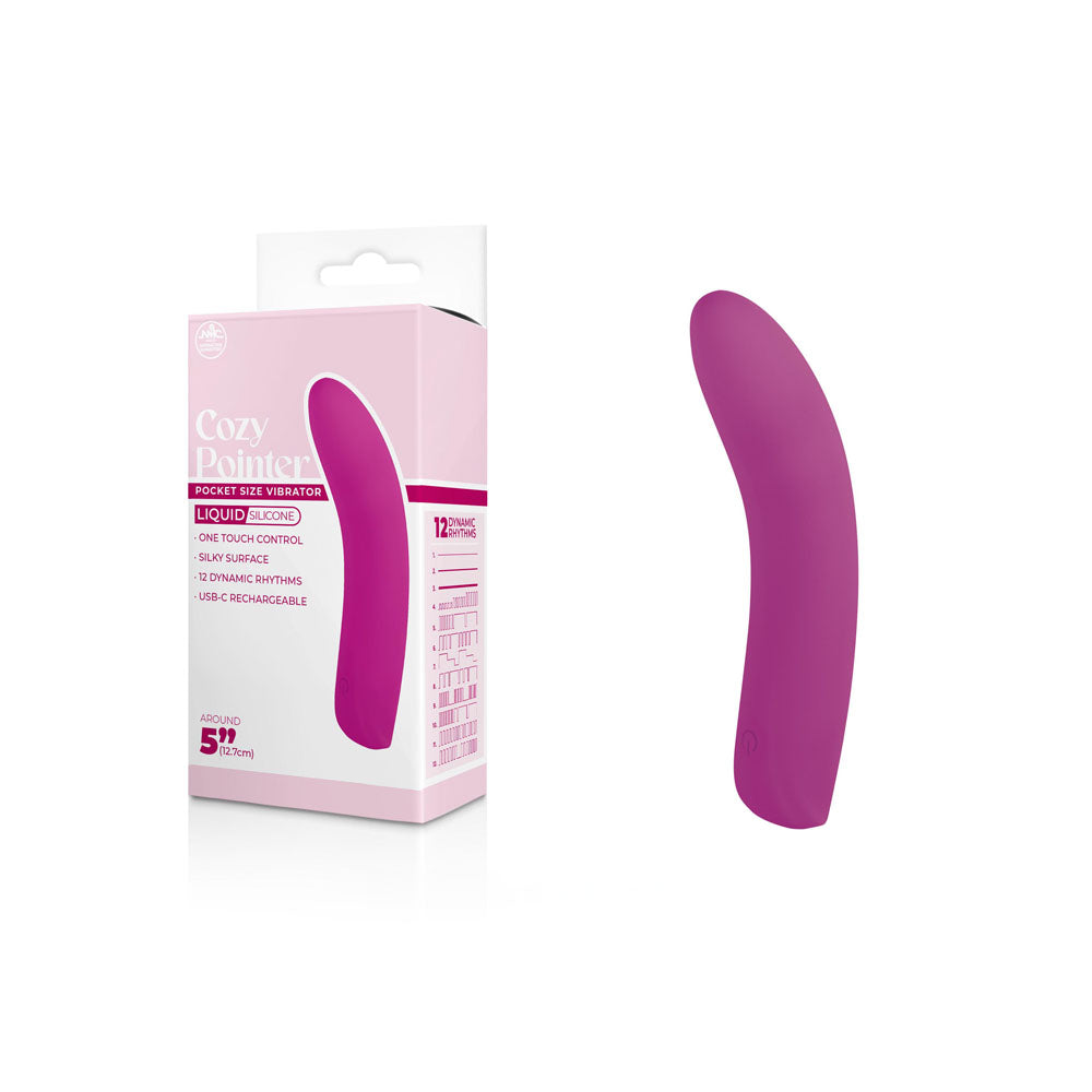 Cozy Pointer - - 12.7 USB Rechargeable Mini Vibrator