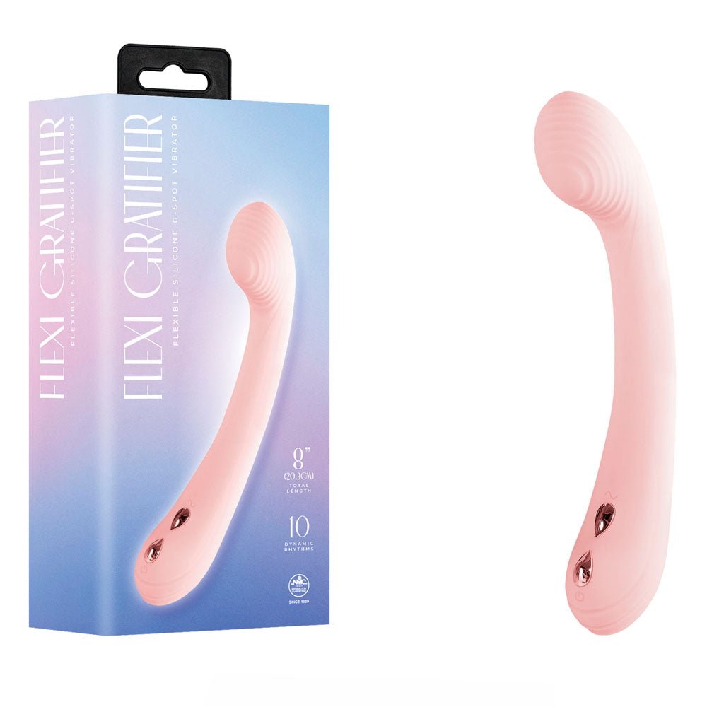 Flexi Gratifier - 20 cm USB Rechargeable VIbrator