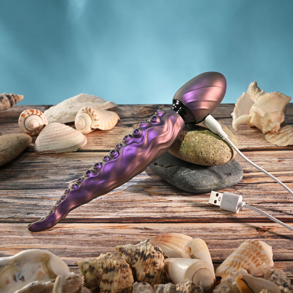 Gender X INTO THE DEEP - 21.7 cm USB Rechargeable Tentacle Fantasy Massage Wand