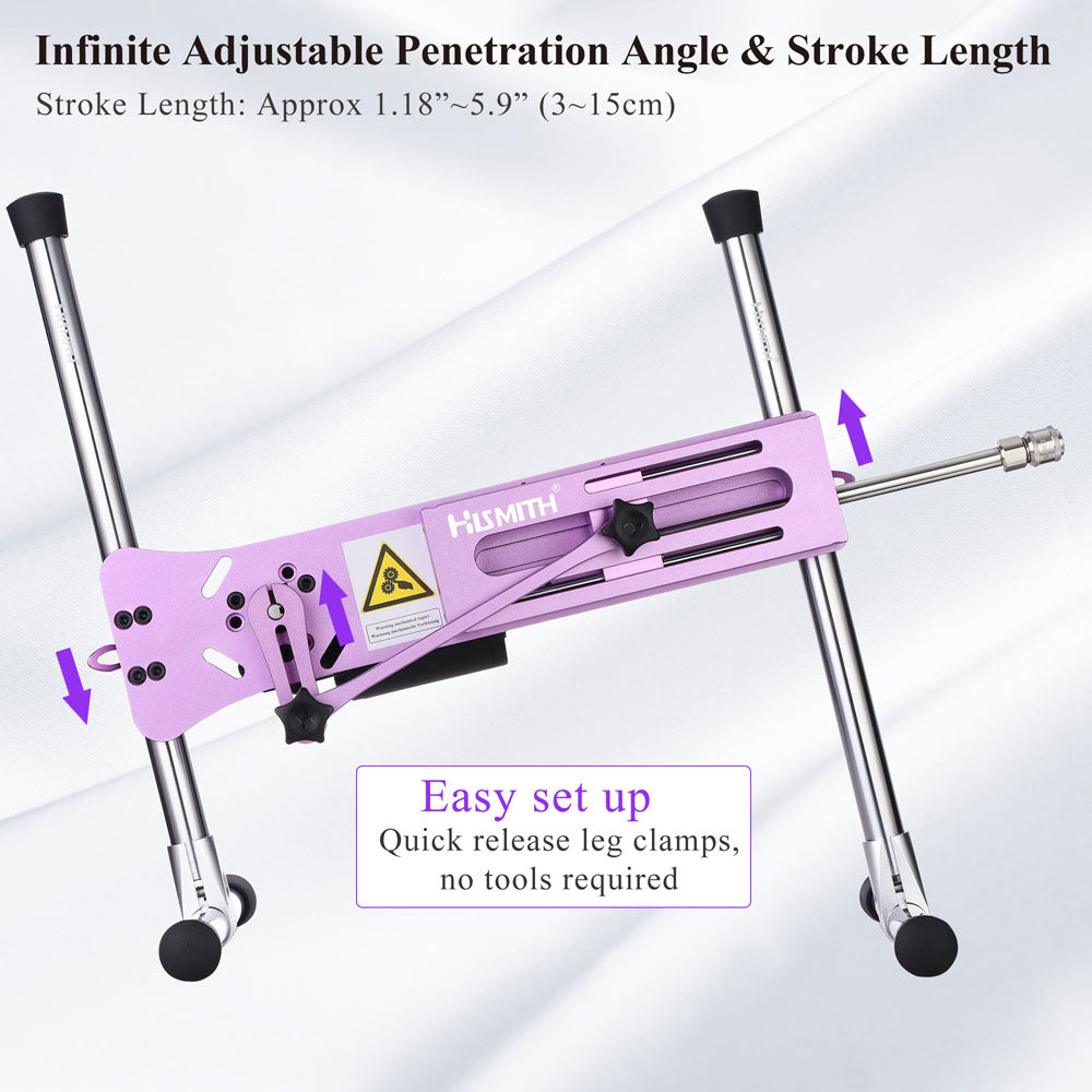 Hismith Premium 3.0 Sex Machine - - Mains Powered Sex Machine with App Control and Remote