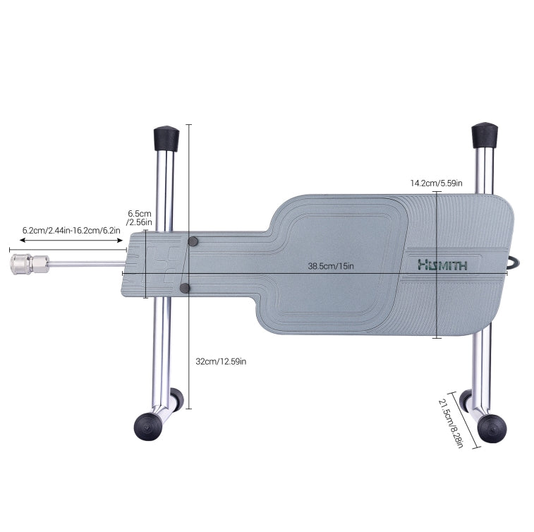 Hismith Premium Special Edition Sex Machine - Mains Powered Sex Machine with App Control and Remote