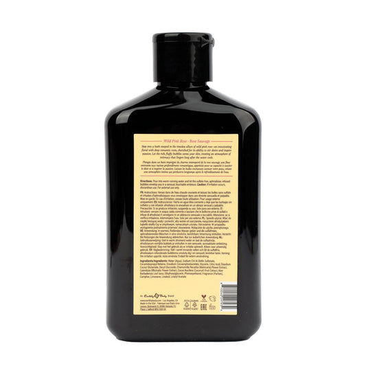 EB Aphrodisiac Bubble Bath WILD PINK ROSE - 250 ml - Wild Pink Rose Scented Bubble Bath - 250 ml Bottle