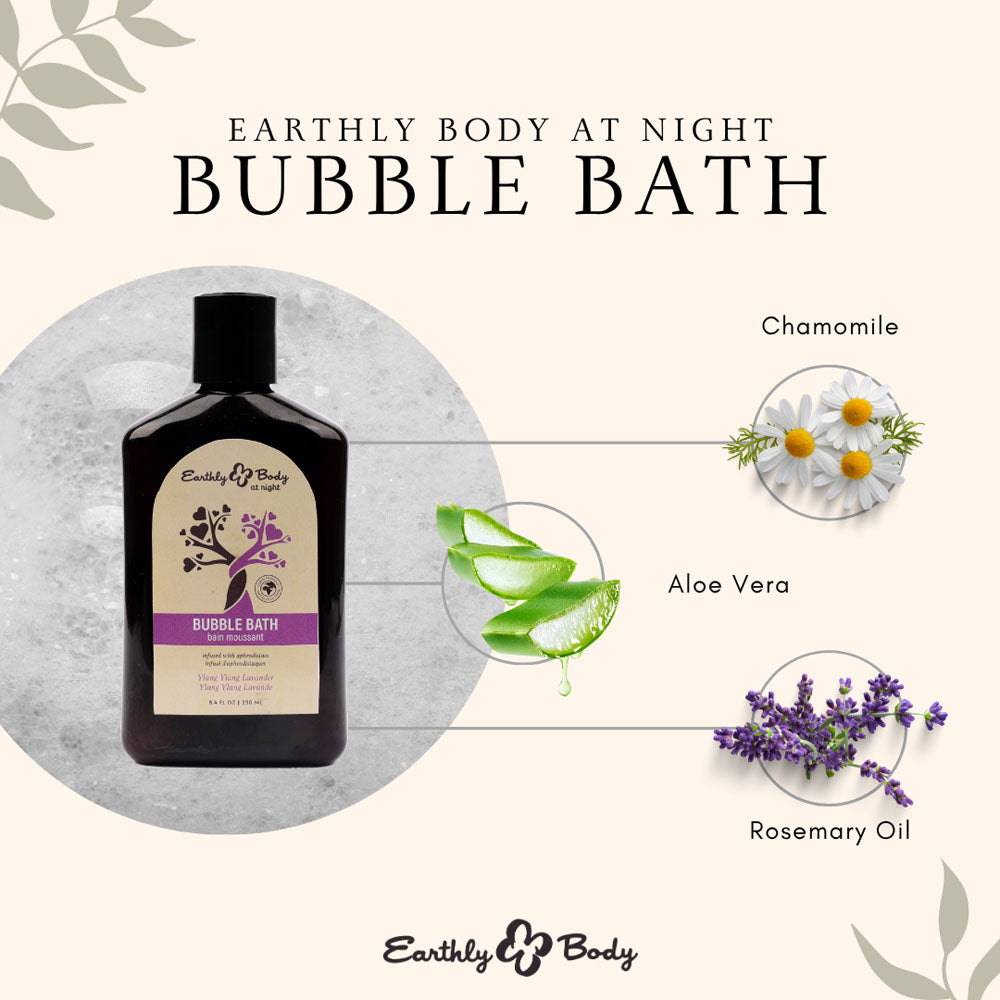 EB Aphrodisiac Bubble Bath YLANG YLANG LAVENDER - 250 ml - Ylang Ylang Lavender Scented Bubble Bath - 250 ml Bottle
