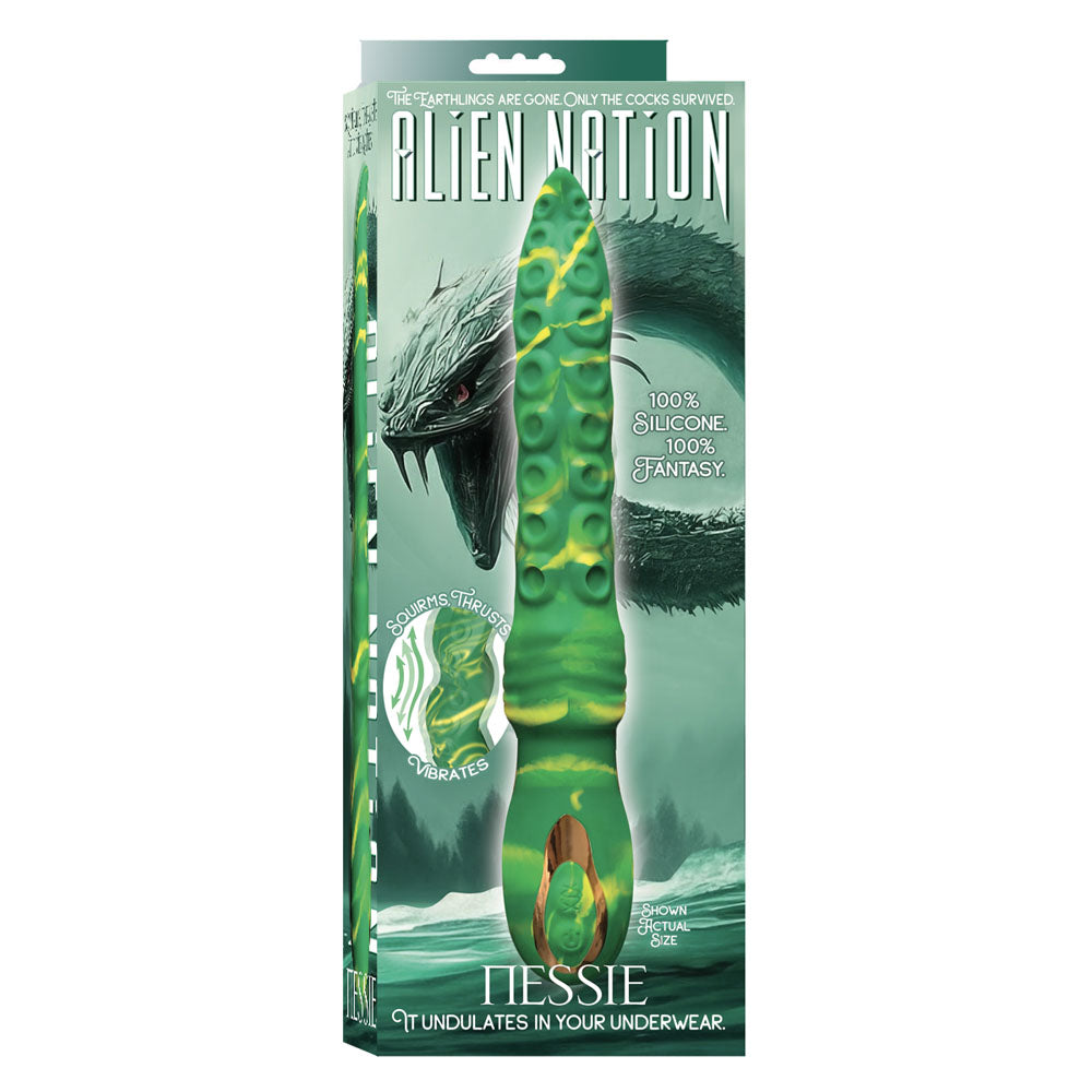 Alien Nation - Nessie - /Yellow USB Rechargeable Squirming Fantasy Tentacle Vibrator