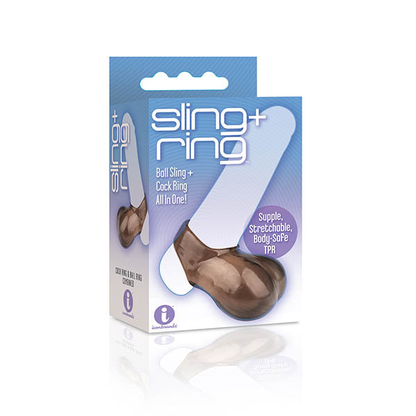 The 9's Sling and Ring - Cock & Balls Ring