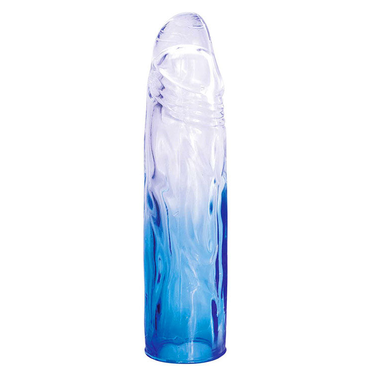 Adam & Eve SAPPHIRE Sleeve Set - Clear Penis Sleeve Set - Set of 4