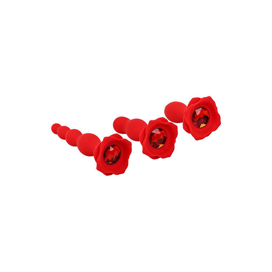 Adam & Eve BOOTY BOUQUET - Anal Training Kit - Set of 3 Sizes