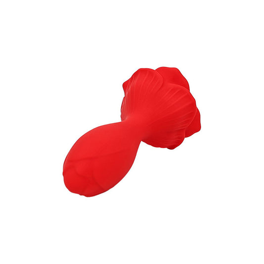Adam & Eve THE ROSEBUD - 10.2 cm USB Rechargeable Vibrating Butt Plug with Remote