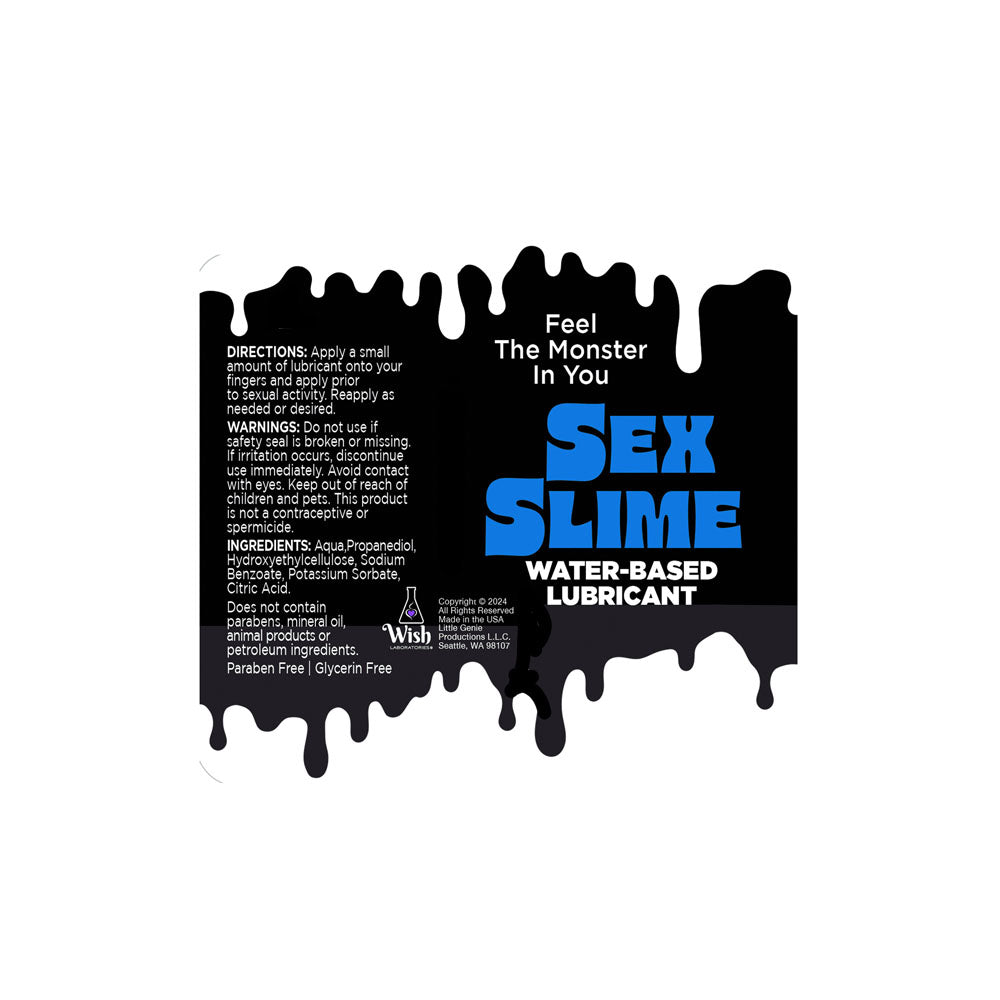 Sex Slime - - Water Based Lubricant - 120 ml Bottle