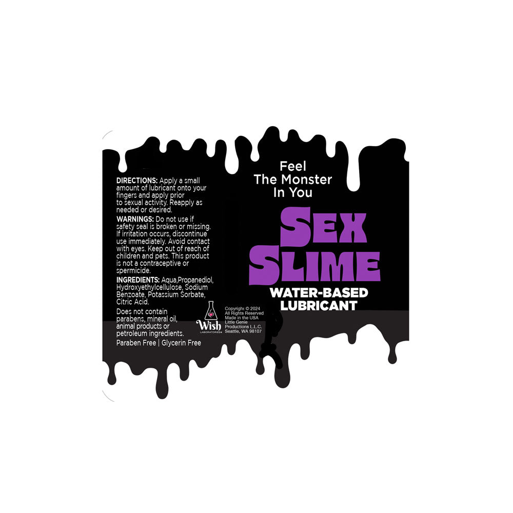 Sex Slime - - Water Based Lubricant - 120 ml Bottle