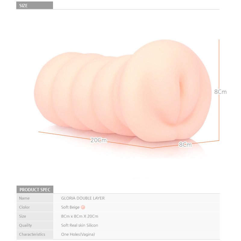 Kokos Gloria - Dual Layer Vagina Stroker