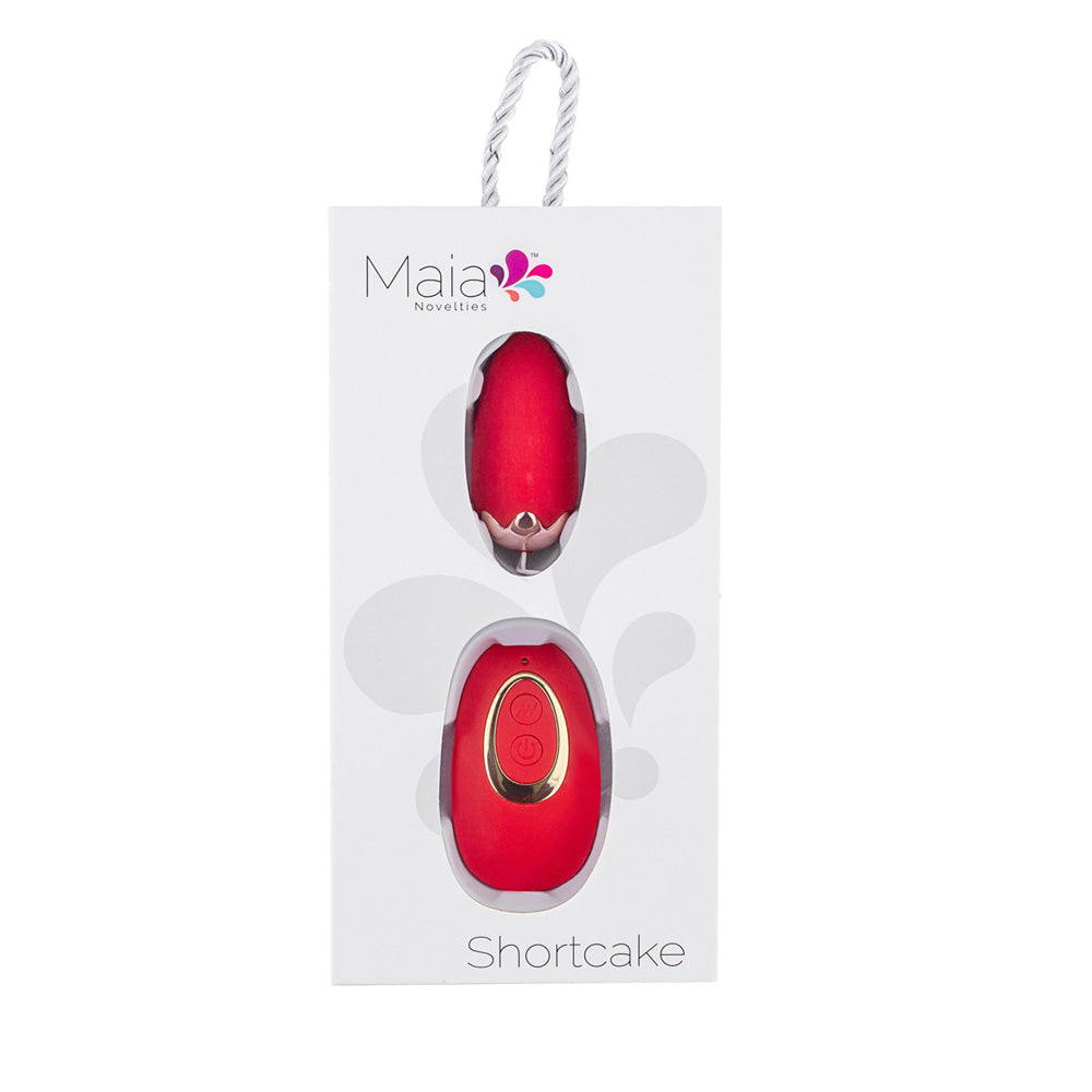 Maia SHORTCAKE - USB Rechargeable Vibrating Egg with Wireless Remote