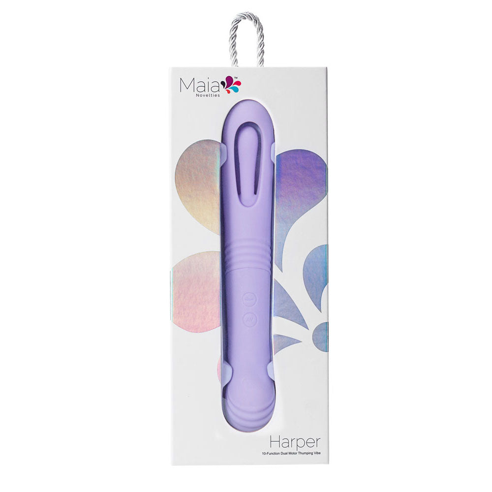 Maia HARPER - 24.1 cm USB Rechargeable Vibrator