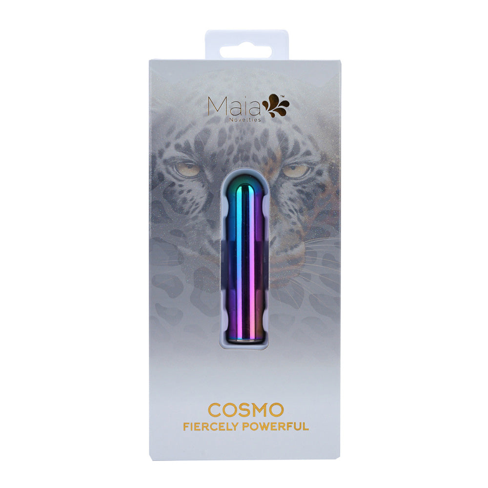 Maia COSMO - Metallic 8.9 cm USB Rechargeable Bullet