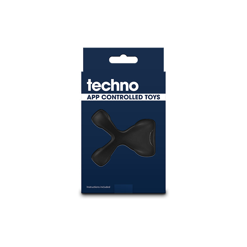 Techno - Strobe - - USB Rechargeable Vibrating Cock Ring with App Control