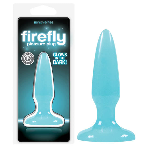 Firefly Pleasure Plug - Glow-in-the-Dark 8.1 cm (3.2'') Mini Butt Plug