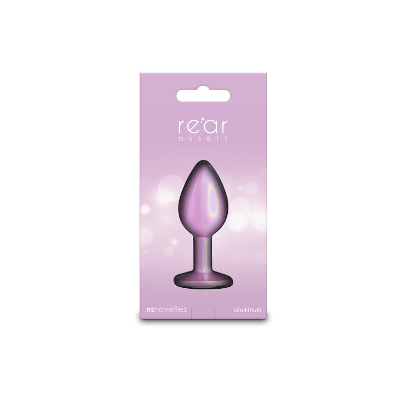 Rear Assets Iridescent - Small - - Iridescent 7.1 cm Small Butt Plug