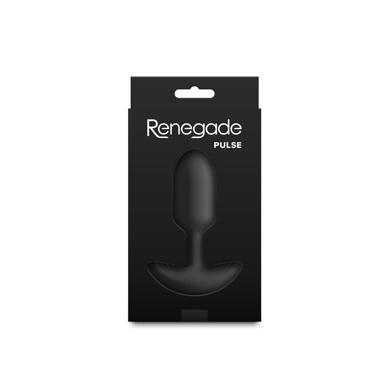 Renegade Pulse - - 11 cm USB Rechargeable Vibrating Butt Plug