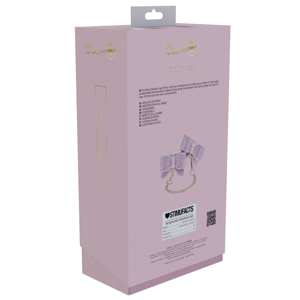 OUCH! Paris Collection - Leg Cuffs - Restraints