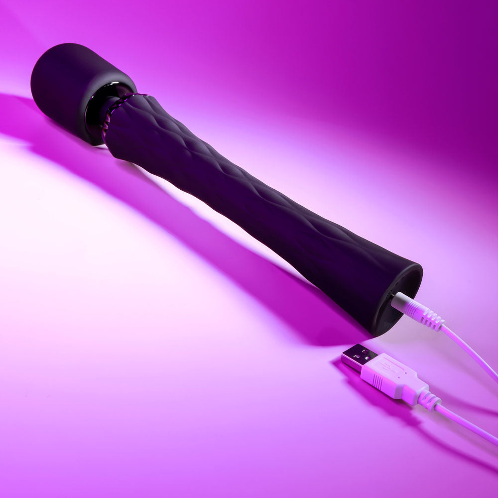 Playboy Pleasure ROYAL - 29.2 cm USB Rechargeable Massage Wand
