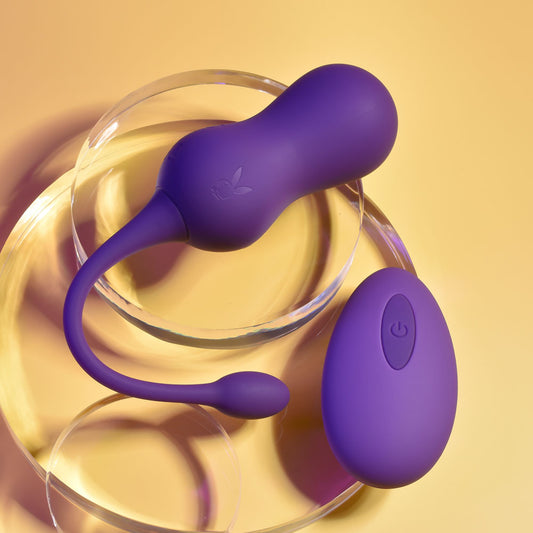 Playboy Pleasure DOUBLE TIME - USB Rechargeable Vibrating Kegel Balls