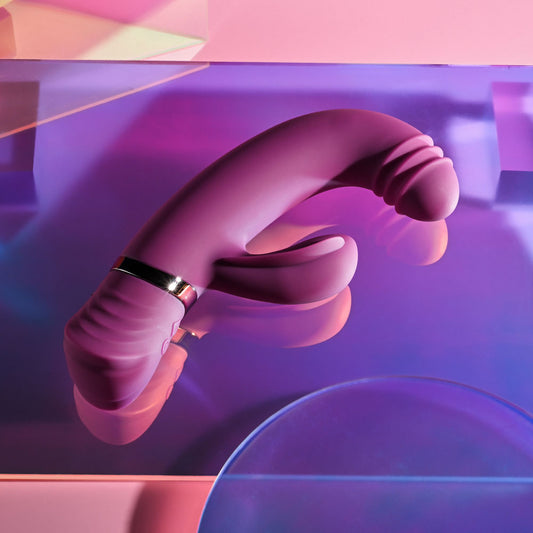 Playboy Pleasure TAP THAT - 16.5 cm USB Rechargebale Rabbit Vibrator