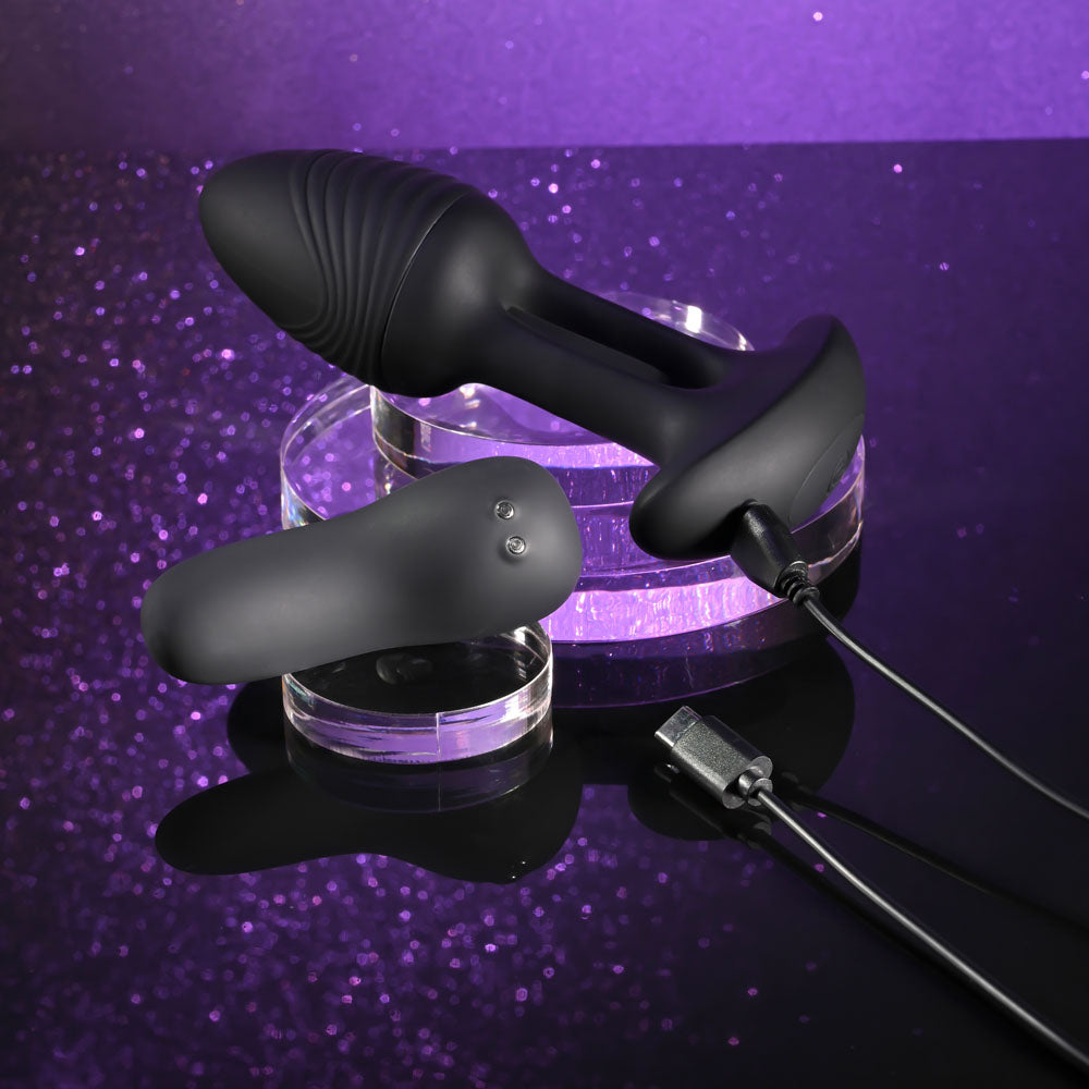 Playboy Pleasure RIM SHOT - 11.4 cm USB Rechargeable Vibrating Butt Plug