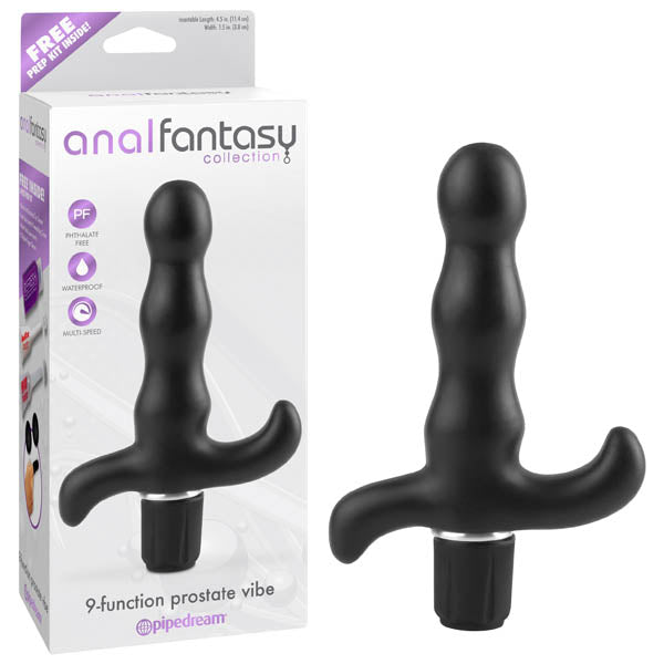 Anal Fantasy Collection 9-function Prostate Vibe - 11.4 cm (4.5'') Vibrating Prostate Massager
