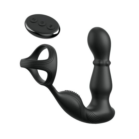 Anal Fantasy Elite Ass-Gasm Slide & Glide - USB Rechargeable Prostate Massage with Cock Ring