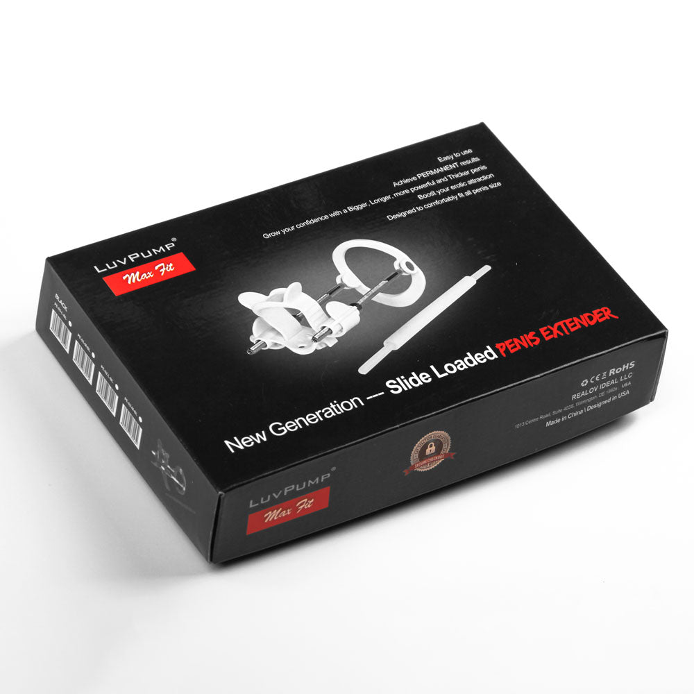 LuvPump Max Fit Luxury Penis Extender - - Penis Extender Kit