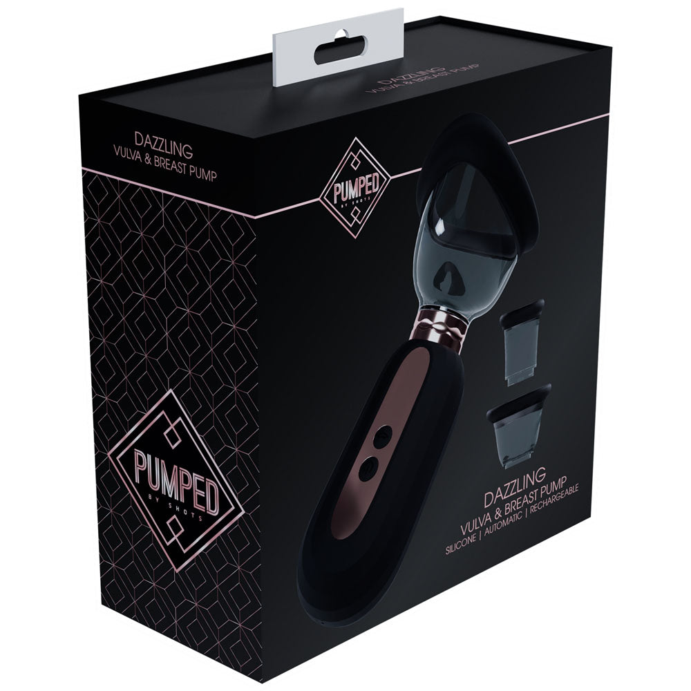 PUMPED Dazzling Auto Ladies Pump - - USB Rechargeable Ladies Pump